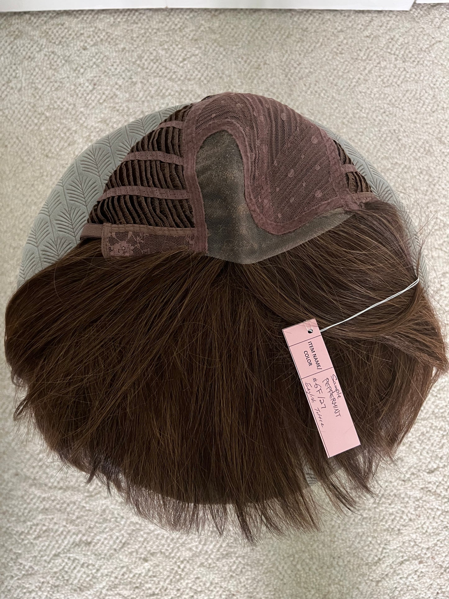 Belle Tress Factory Sample/Prototype Peppermint