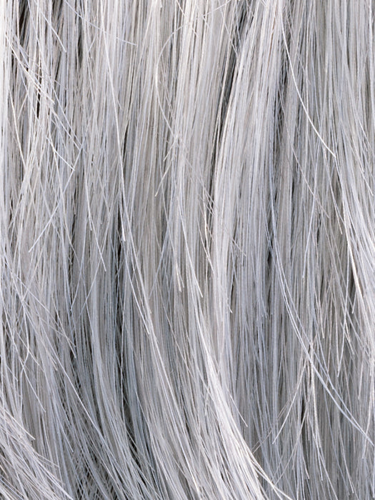 METALLIC GREY ROOTED 60.51  Pearl White, Darkest/Lightest Brown with Grey Blend with Shaded Roots