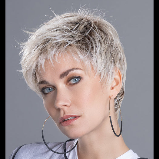 BLISS by ELLEN WILLE in LIGHT CHAMPAGNE ROOTED 24.1001.101 | Light Ash Blonde and Pearl Platinum blend with Winter White and Shaded Roots