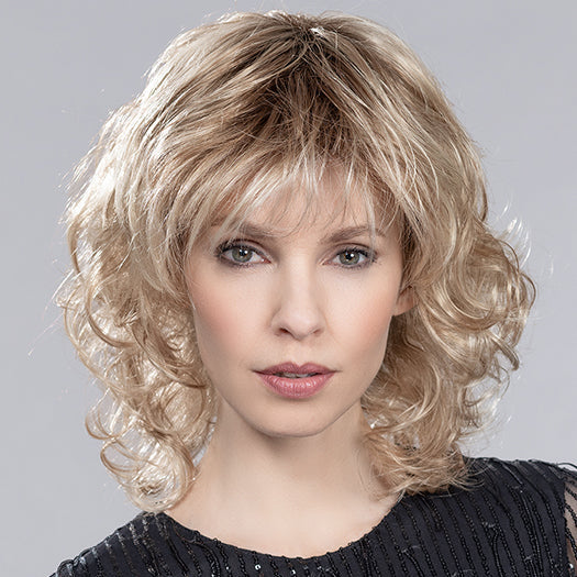 CAT by ELLEN WILLE in CHAMPAGNE ROOTED 22.25.26 | Light Neutral Blonde and Lightest/Light Golden Blonde Blend with Shaded Roots