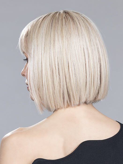 CLEO by ELLEN WILLE in SILVER BLONDE ROOTED 60.23 | Pearl White and Lightest Pale Blonde Blend with Shaded Roots