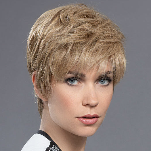ENCORE by ELLEN WILLE in CARAMEL MIX 26.14.20 | Light Golden Blonde and Medium Ash Blonde with Light Strawberry Blonde Blend  *Style has been cut*