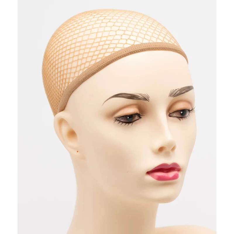 wig cap on wig head mannequin