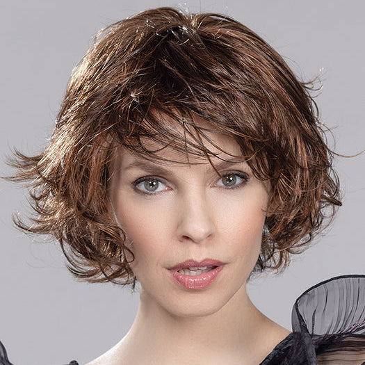 FLAIR MONO by ELLEN WILLE in CHOCOLATE MIX 830.6 | Medium Brown Blended with Light Auburn, and Dark Brown Blend