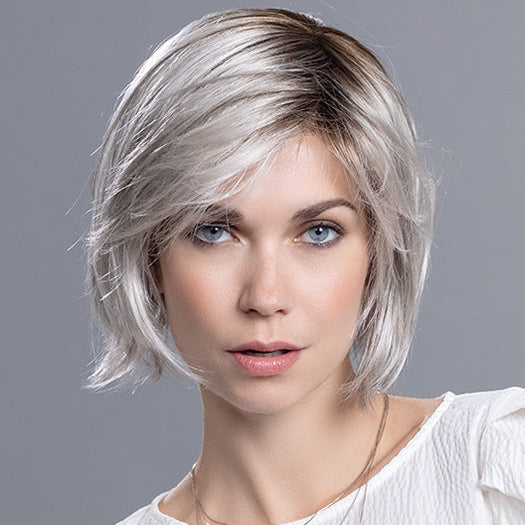 FRENCH by ELLEN WILLE in SILVER BLONDE ROOTED 60.24.56 | Pure Silver White Blended with Light Ash Blonde