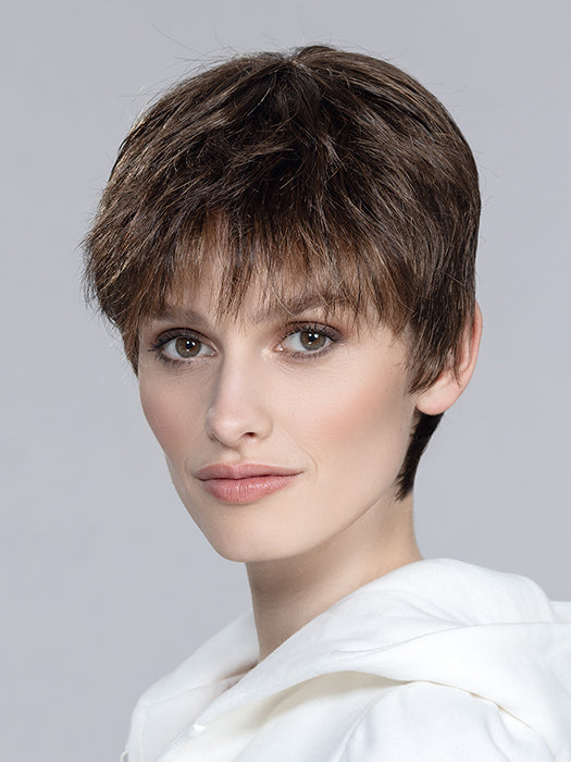 GINGER by ELLEN WILLE in CHOCOLATE MIX 6.30.4 | Dark Brown, Light Auburn, Darkest Brown Blend