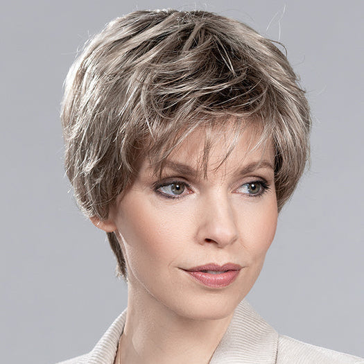 GOLD by ELLEN WILLE in SAND MULTI ROOTED 24.14.22 | Lightest Ash Blonde and Medium Ash Blonde with Light Neutral Blonde Blend and Shaded Roots