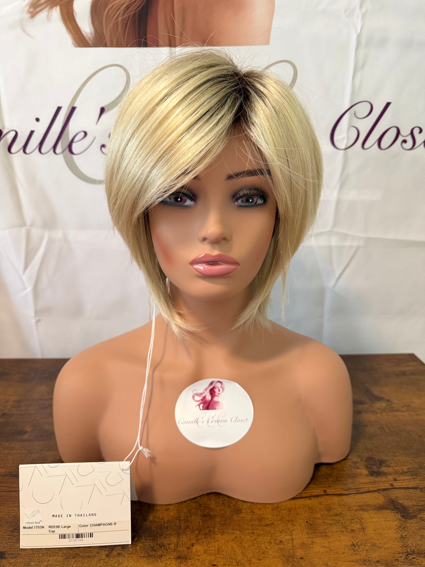 Reese Large Cap Wig - 1703   Noriko Collection In Stock