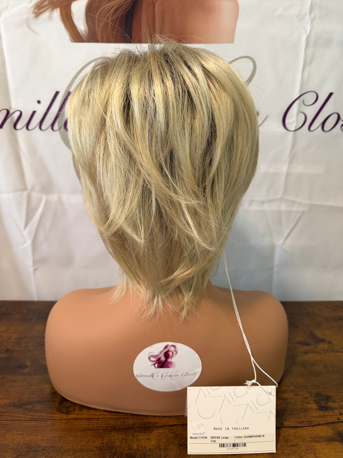Reese Large Cap Wig - 1703   Noriko Collection In Stock