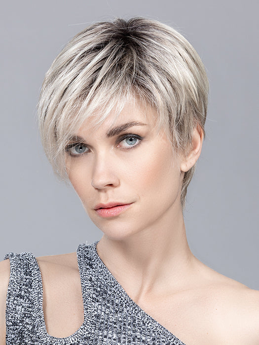 JUMP MONO by ELLEN WILLE in PEARL BLONDE ROOTED 101.14.16 | Pearl Platinum, Medium Ash Blonde and Medium Blonde Blend with Shaded Roots 