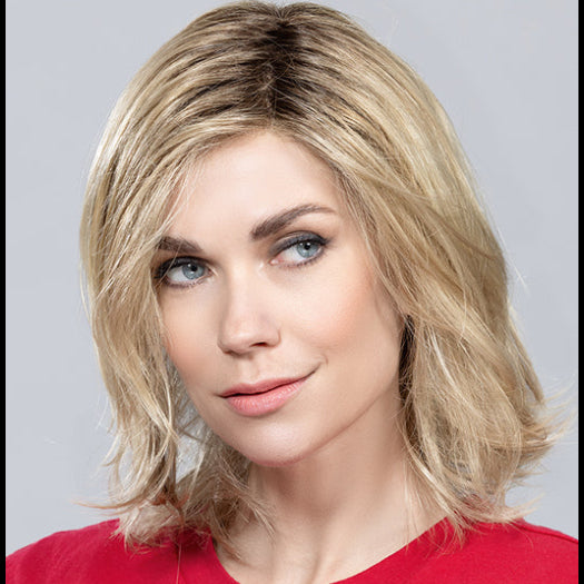 LUCKY HI by ELLEN WILLE in LIGHT HONEY ROOTED 26.25.19 | Light and Lightest Golden Blonde with Light Honey Blonde Blend