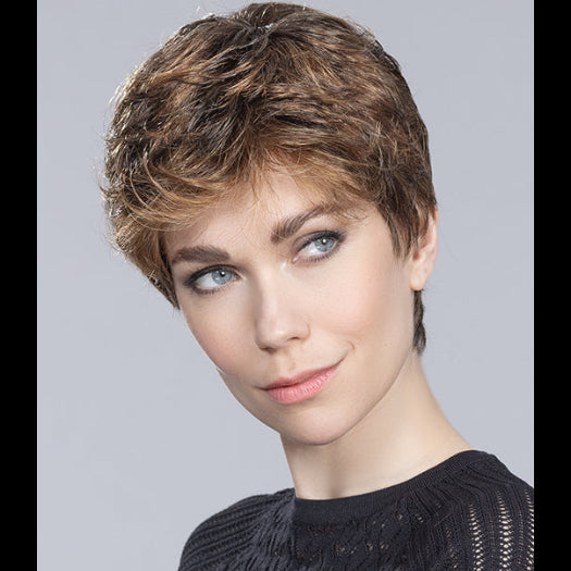 MIA MONO by ELLEN WILLE in HAZELNUT MIX 830.27.6 | Medium and Dark Brown with Light Auburn and Dark Strawberry Blonde Blend