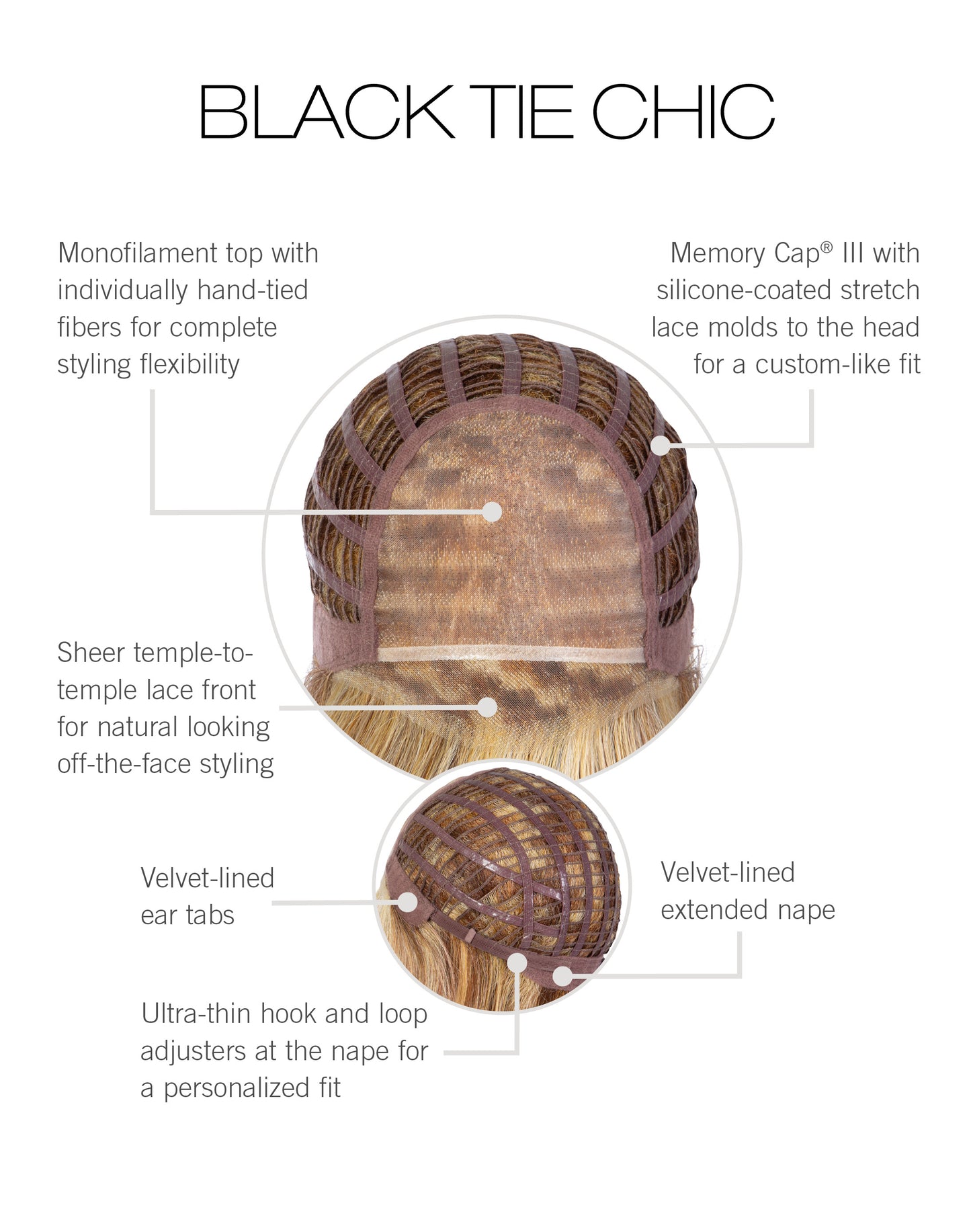 Raquel Welch Black Tie Chic - Average Cap