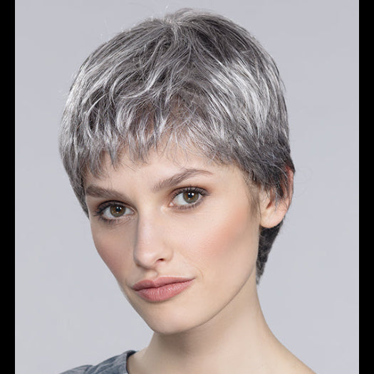 RISK SENSITIVE II by ELLEN WILLE in SALT/PEPPER MIX 39.51.60 | Darkest Brown and Black/Dark Brown with Grey and Pearl White Blend