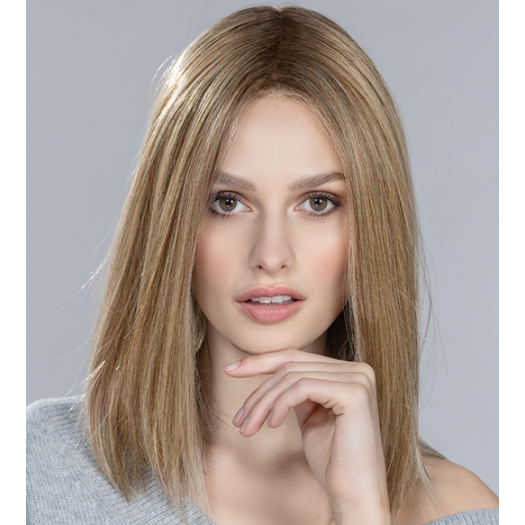 SECRET HI by ELLEN WILLE in BERNSTEIN ROOTED 12.26.19 | Lightest Brown and Light Golden Blonde with Light Honey Blonde Blend and Shaded Roots