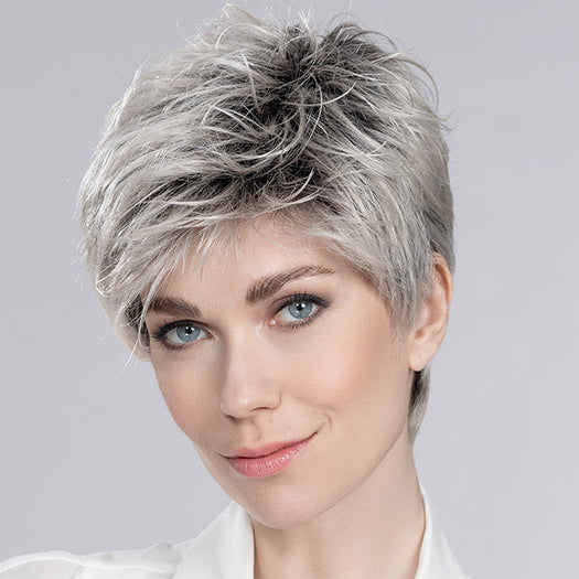 SPRING HI by ELLEN WILLE in PLATIN BLONDE ROOTED 60.101.23 | Pearl White and Pearl Platinum with Lightest Pale Blonde Blend and Shaded Roots