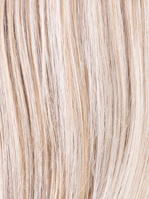 IVORY BLONDE SHADED  101.20.25 | Pearl Platinum Blended with Light Strawberry Blonde and Lightest Golden Blonde with Shaded Roots