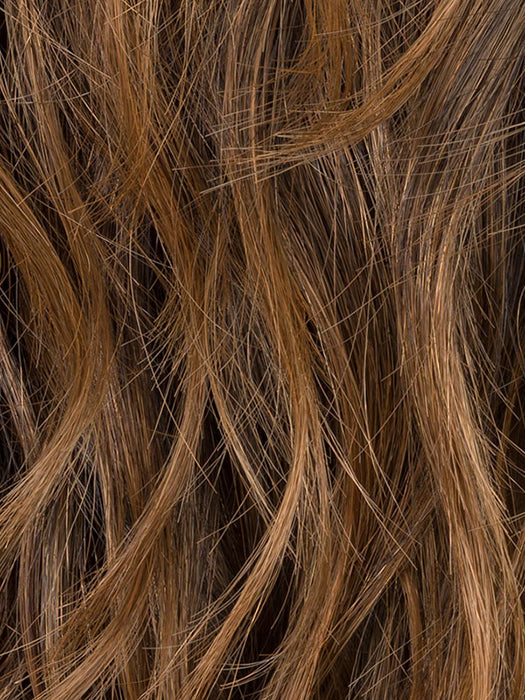 ANIMA by ELLEN WILLE in NOUGAT TIPPED 8.12.9 | Medium Brown and Lightest Brown with Medium Warm Brown Blend and Lighter Tipped Ends