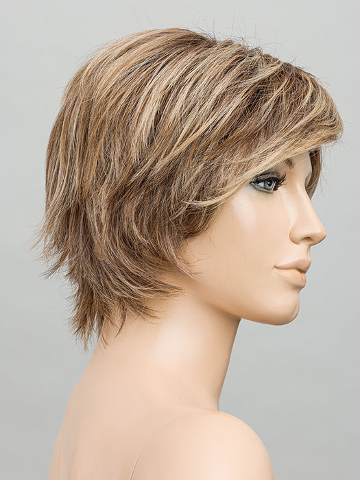DARK SAND ROOTED 12.20.9 | Lightest Brown blended with Light Honey and Medium Warm Brown Blend and Shaded Roots