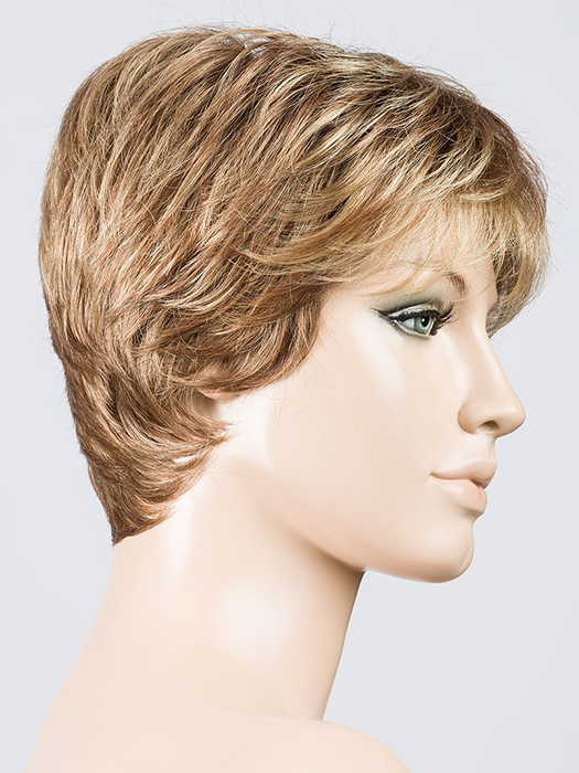 LIGHT BERNSTEIN ROOTED 27.12.26 | Dark Strawberry Blonde, Lightest Brown, and Light Golden Blonde Blend with Shaded Roots