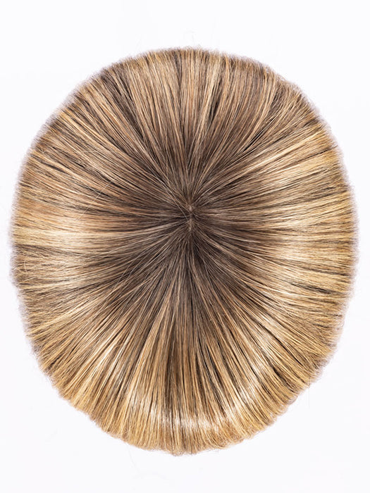 LIGHT BERNSTEIN ROOTED 12.26.27 | Lightest Brown, Light Golden Blonde, and Dark Strawberry Blonde Blend with Shaded Roots