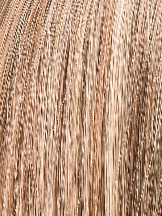 LIGHT BERNSTEIN ROOTED 12.26.27 | Lightest Brown, Light Golden Blonde, and Dark Strawberry Blonde Blend with Shaded Roots
