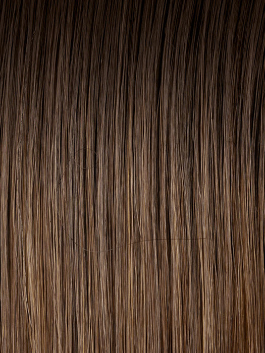 ESPRESSO TIPPED 2.4.6 | Black/Dark Brown with Darkest/Dark Brown Blend with Lighter Tipped Ends and Shaded Roots