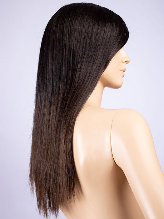ESPRESSO TIPPED 2.4.6 | Black/Dark Brown with Darkest/Dark Brown Blend with Lighter Tipped Ends and Shaded Roots