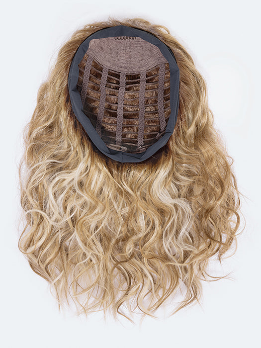 COSMOPOLITAN in SAND MILTI ROOTED 22.14.12 | Light Neutral Blonde and Medium Ash Blonde with Lightest Brown Blend with Shaded Roots