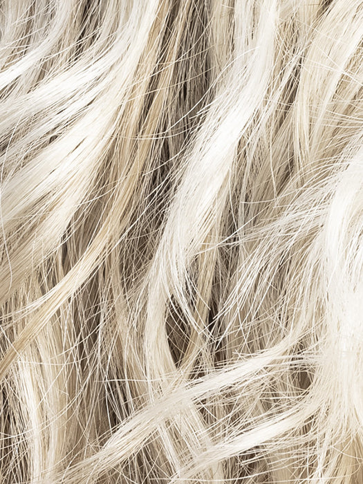 LIGHT CHAMPAGNE ROOTED 23.1001.14 | Lightest Pale Blonde and Winter White with Medium Ash Blonde Blend and Shaded Roots
