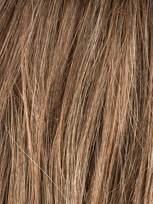 TOBACCO LIGHTED 830.20.9 | Medium Brown Blended with Light Auburn, Light Strawberry Blonde, and Medium Warm Brown with Highlights throughout and concentrated in the front