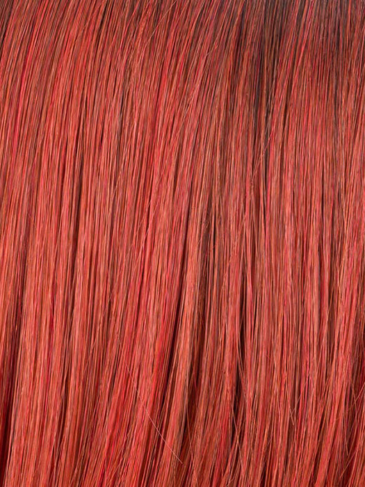 FIRESTORM ROOTED 132.4 | Granat Red and Darkest Brown Blend with Shaded Roots