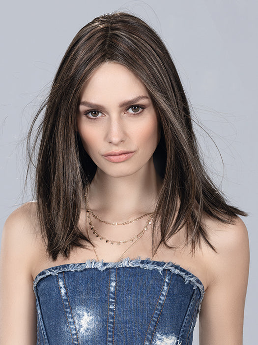DRIVE by Ellen Wille COFFEE BROWN MIX 8.6.20 | Medium Brown and Dark Brown with Light Strawberry Blonde Blend 