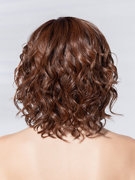 ECLAT DELUXE by Ellen Wille in CINNAMON BROWN ROOTED 33.30.6 | Dark Auburn, Light Auburn and Dark Brown Blend with Shaded Roots