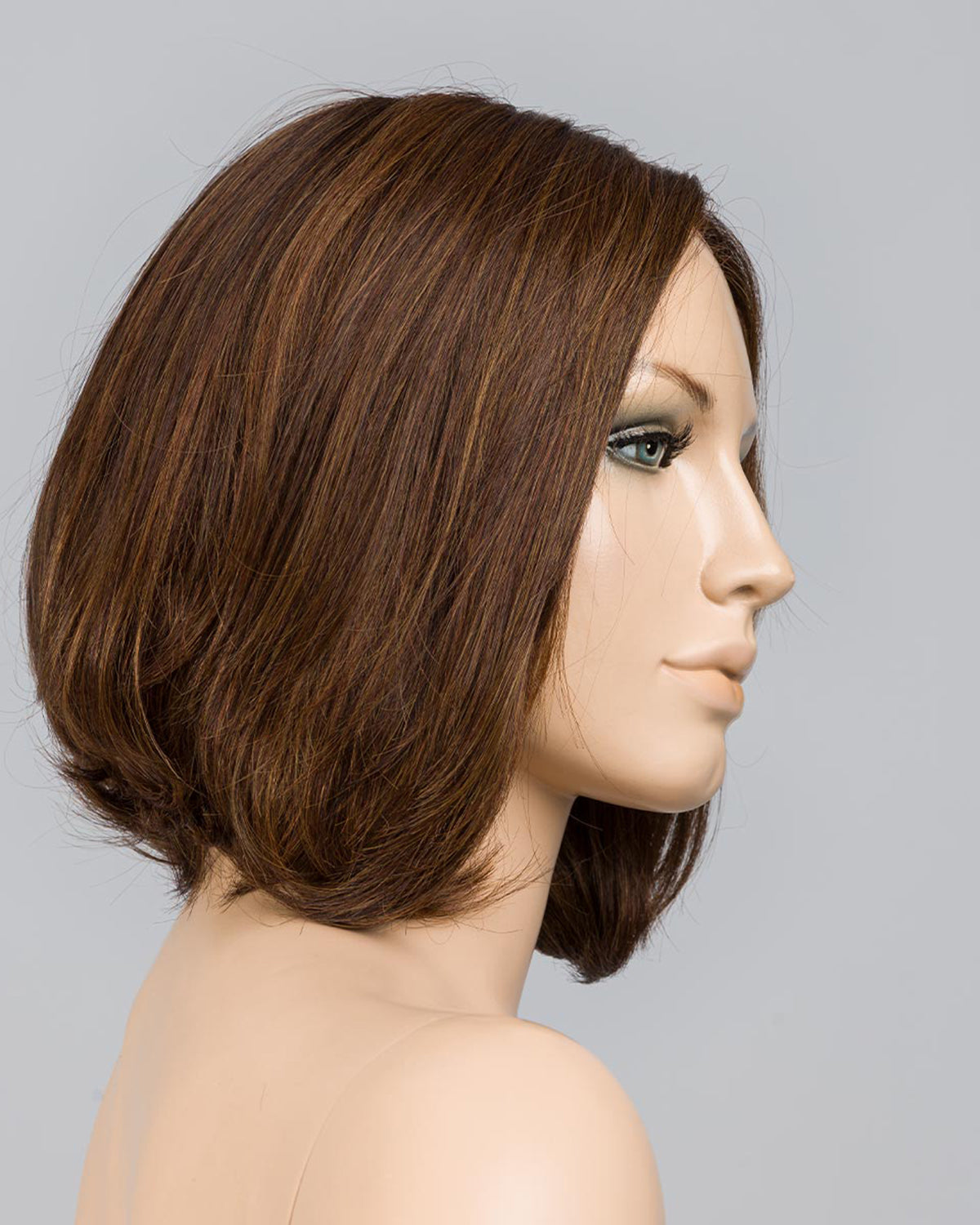 CHOCOLATE ROOTED 8.30.27 | Medium Brown and Light Auburn with Dark Strawberry Blonde Blend and Shaded Roots