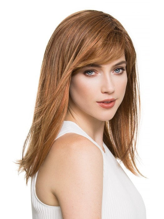 CARRIE by ELLEN WILLE in SAFRAN RED ROOTED 130.29.33 | Deep Copper Brown and Copper Red with Dark Auburn Blend and Shaded Roots