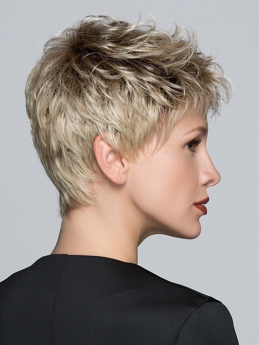 TAB by ELLEN WILLE in SANDY BLONDE ROOTED 24.22.16 | Lightest Ash Blonde and Light Neutral Blonde with Medium Blonde Blend and Shaded Roots