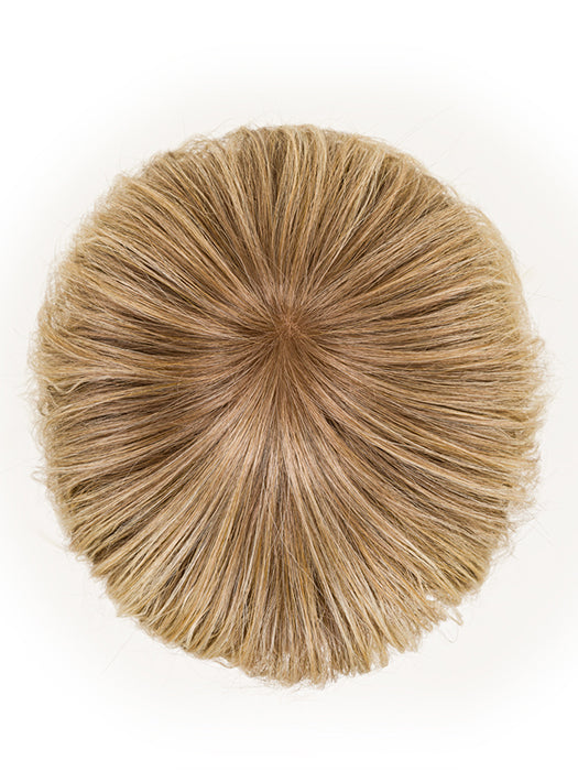 LIGHT HONEY ROOTED 26.25.20 | Light and Lightest Golden Blonde with Light Strawberry Blonde Blend and Shaded Roots