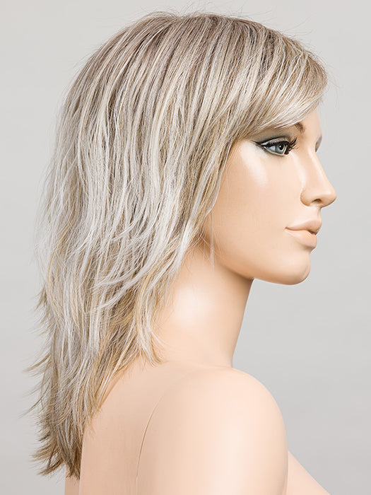 PEARL BLONDE ROOTED 101.15.25 | Pearl Platinum and Light Ash Blonde with Lightest Golden Blonde Blend and Shaded Roots
