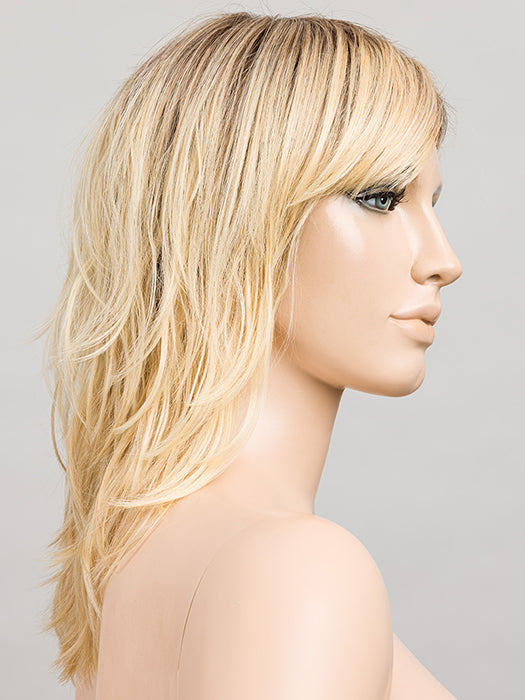 SAHARA BEIGE ROOTED 19.26.25 | Light Honey Blonde and Light Golden Blonde with Lightest Golden Blonde Blend and Shaded Roots