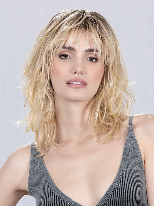 ENERGY by Ellen Wille in SAHARA BEIGE ROOTED 19.26.25 | Light Honey Blonde and Light Golden Blonde with Lightest Golden Blonde Blend and Shaded Roots