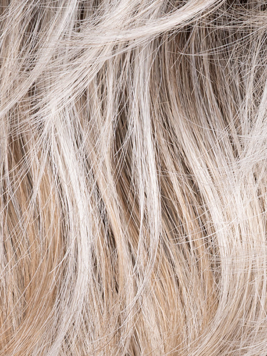 PEARL BLONDE ROOTED 101.16.14 | Pearl Platinum with Medium Blonde and Medium Ash Blonde Blend with Shaded Roots