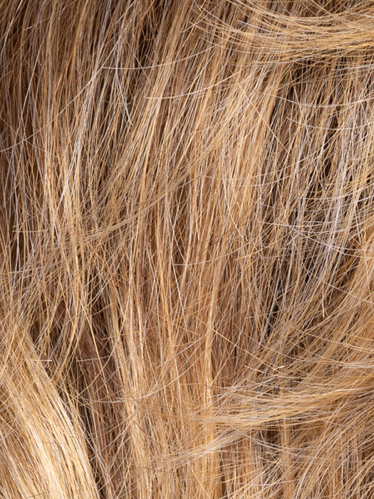 TOFFEE BLONDE ROOTED 27.31.20 | Dark Strawberry Blonde with Light Reddish Auburn and Light Strawberry Blonde Blend with Shaded Roots