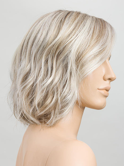 PEARL BLONDE ROOTED 101.16.14 | Pearl Platinum with Medium Blonde and Medium Ash Blonde Blend with Shaded Roots