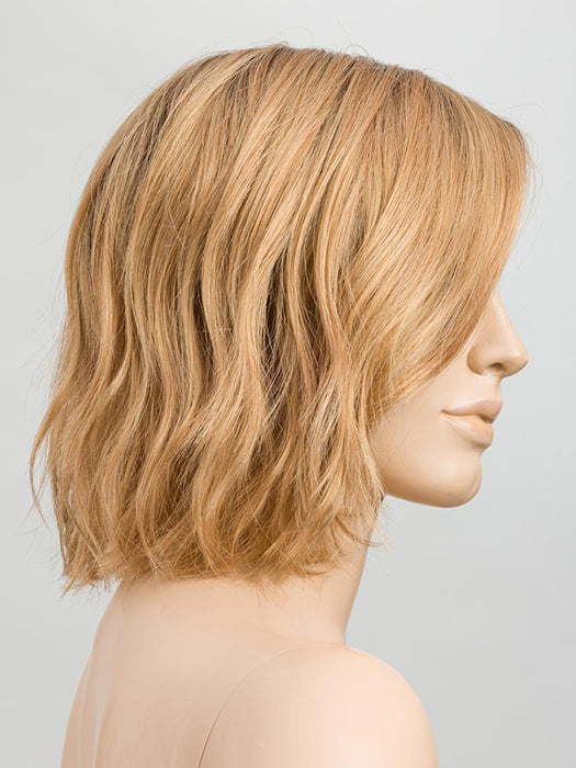 TOFFEE BLONDE ROOTED 27.20 | Dark Strawberry Blonde with Light Strawberry Blonde Blend and Shaded Roots