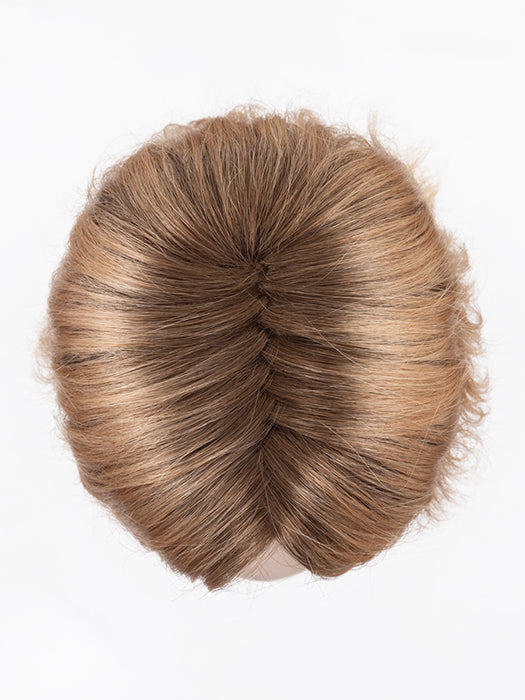 TOFFEE BLONDE ROOTED 27.20 | Dark Strawberry Blonde with Light Strawberry Blonde Blend and Shaded Roots