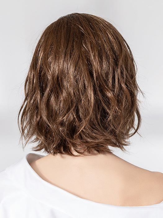 CHOCOLATE LIGHTED 830.27 | Medium Brown Blended with Light Auburn and Dark Strawberry Blonde with Highlights Throughout and Concentrated in the Front