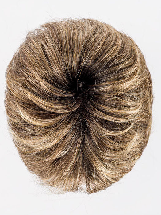 BERNSTEIN ROOTED 12.26.27 | Lightest Brown, Light Golden Blonde, and Dark Strawberry Blonde Blend with Shaded Roots