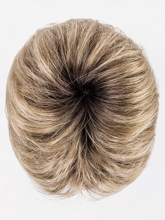 SAND MULTI ROOTED 24.14.12 | Lightest Ash Blonde and Medium Ash Blonde with Lightest Brown Blend and Shaded Roots