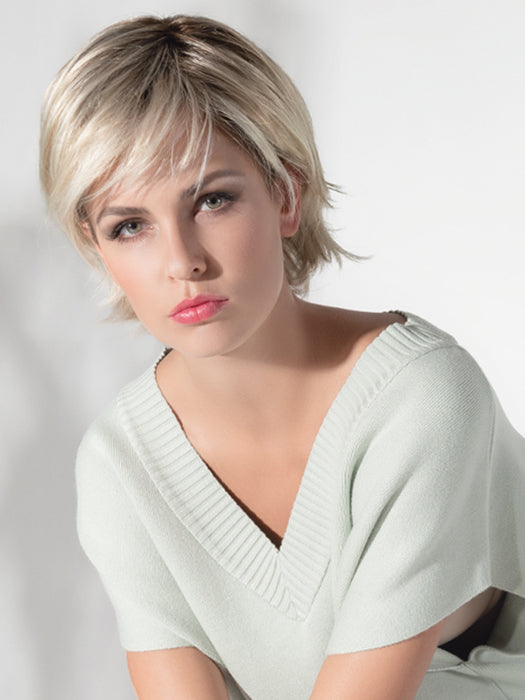 FAME SOFT by ELLEN WILLE in PASTEL BLONDE ROOTED 23.22.26 | Lightest Pale Blonde and Light Neutral Blonde with Light Golden Blonde Blend and Shaded Roots